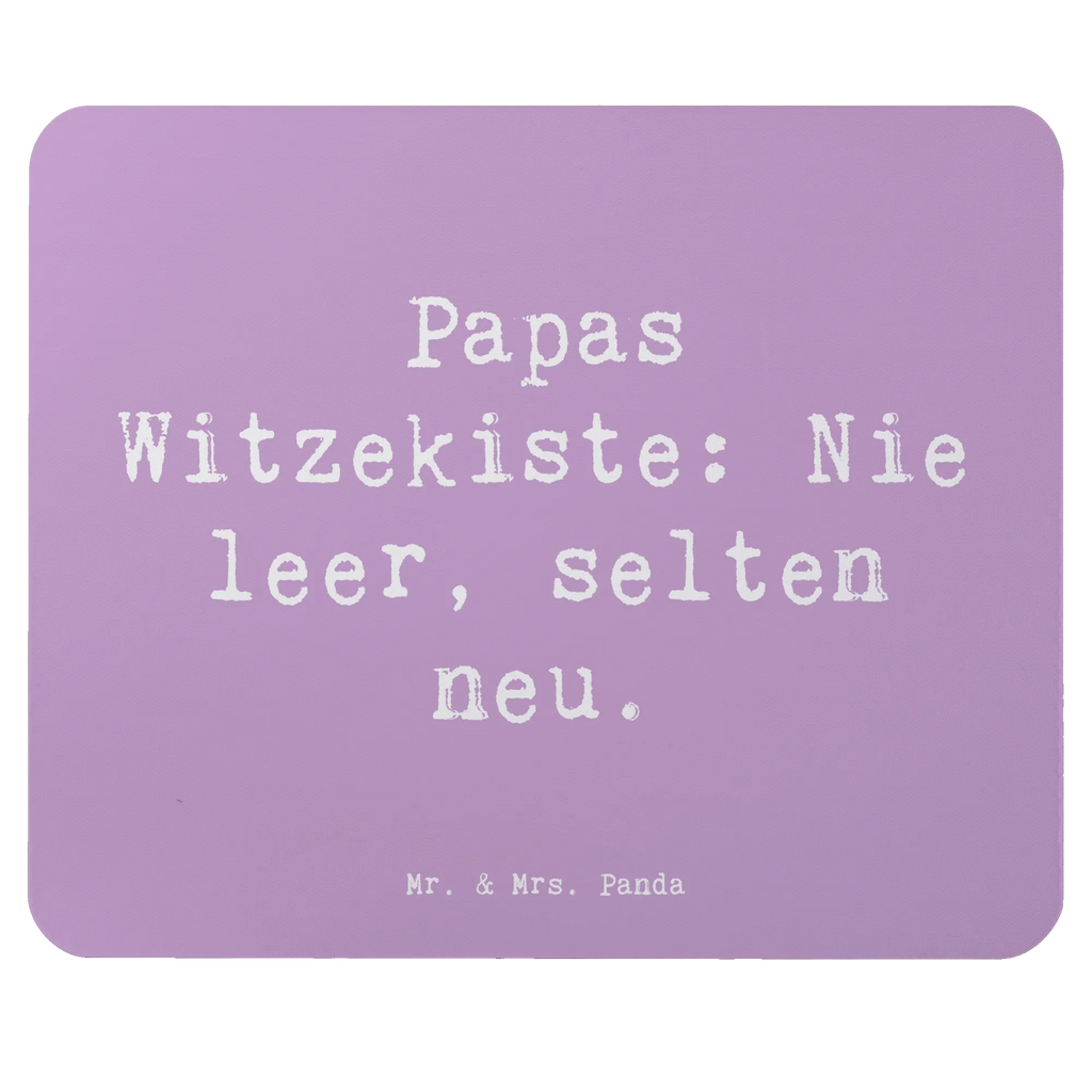 Mouse mat Saying Papas Witzekiste: Nie leer, selten neu. Mousepad, Computer zubehör, Büroausstattung, PC Zubehör, Arbeitszimmer, Mauspad, Einzigartiges Mauspad, Designer Mauspad, Mausunterlage, Mauspad Büro, Familie, Vatertag, Muttertag, Bruder, Schwester, Mama, Papa, Oma, Opa