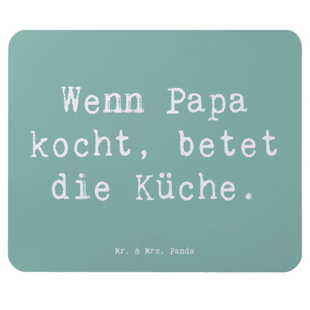 Mouse mat Saying Wenn Papa kocht, betet die Küche. Mousepad, Computer zubehör, Büroausstattung, PC Zubehör, Arbeitszimmer, Mauspad, Einzigartiges Mauspad, Designer Mauspad, Mausunterlage, Mauspad Büro, Familie, Vatertag, Muttertag, Bruder, Schwester, Mama, Papa, Oma, Opa