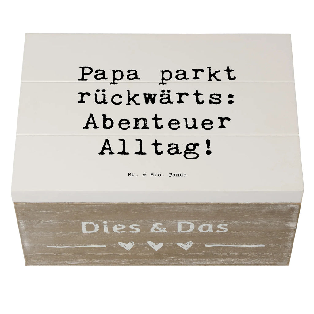 Holzkiste Spruch Vater Abenteuer Geschenkdose, Geschenkbox, Truhe, Schatzkiste, Erinnerungskiste, Kiste, Dekokiste, Erinnerungsbox, Aufbewahrungsbox, Schatulle, XXL, Holzkiste, Familie, Vatertag, Muttertag, Bruder, Schwester, Mama, Papa, Oma, Opa