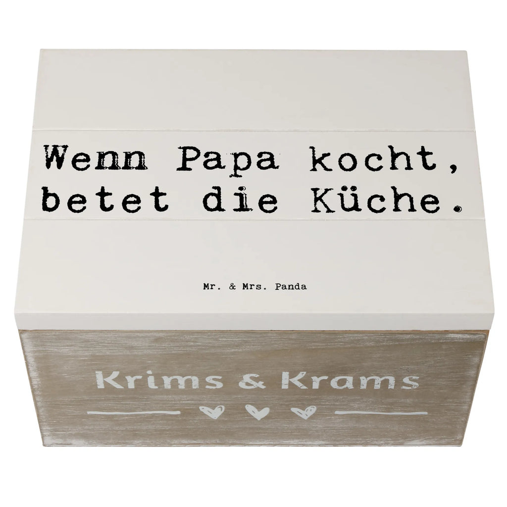 Holzkiste Spruch Vater Koch XXL, Geschenkbox, Dekokiste, Holzkiste, Schatulle, Schatzkiste, Kiste, Erinnerungskiste, Aufbewahrungsbox, Erinnerungsbox, Truhe, Geschenkdose, Familie, Vatertag, Muttertag, Bruder, Schwester, Mama, Papa, Oma, Opa