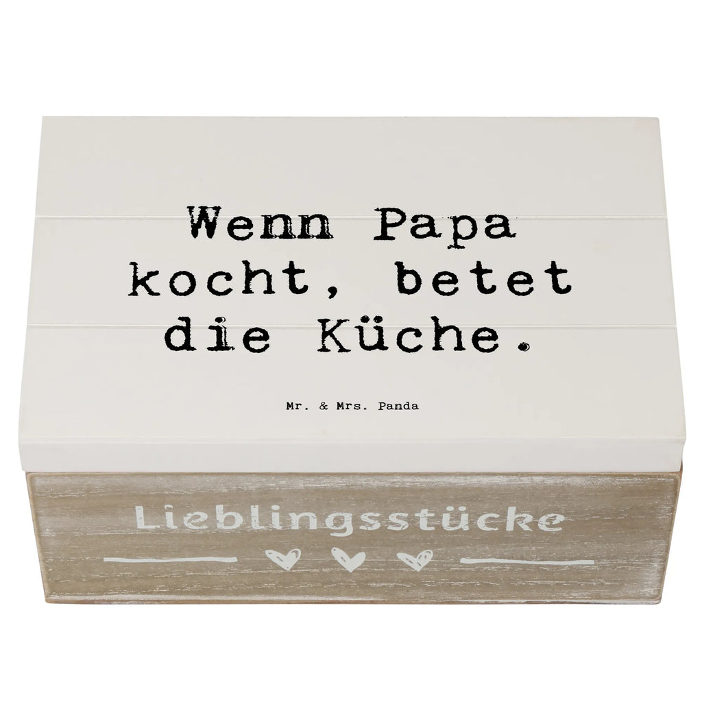 Holzkiste Spruch Vater Koch XXL, Geschenkbox, Dekokiste, Holzkiste, Schatulle, Schatzkiste, Kiste, Erinnerungskiste, Aufbewahrungsbox, Erinnerungsbox, Truhe, Geschenkdose, Familie, Vatertag, Muttertag, Bruder, Schwester, Mama, Papa, Oma, Opa
