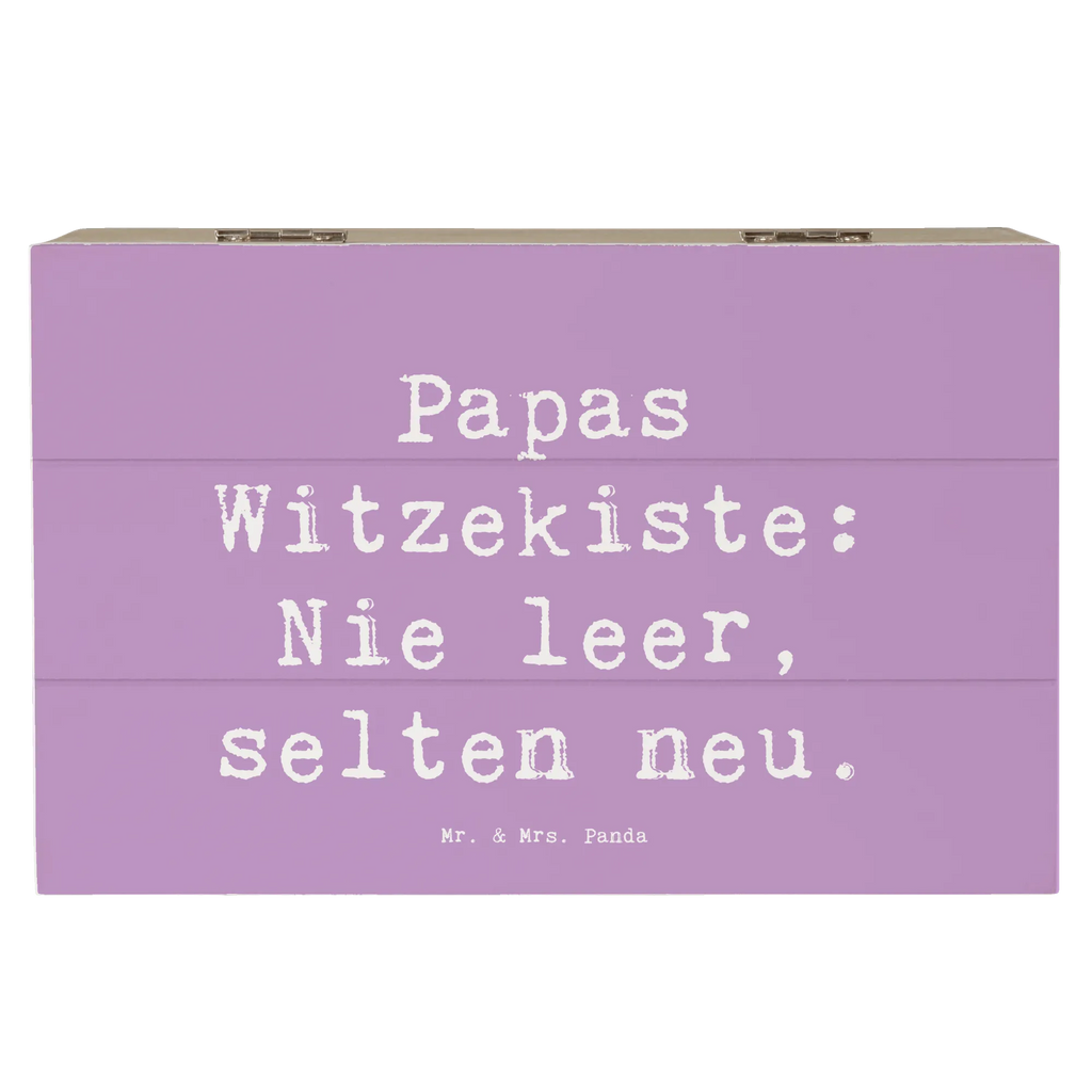 Holzkiste Spruch Vater Witzekiste Truhe, Schatzkiste, Aufbewahrungsbox, XXL, Schatulle, Dekokiste, Erinnerungskiste, Erinnerungsbox, Kiste, Geschenkdose, Geschenkbox, Holzkiste, Familie, Vatertag, Muttertag, Bruder, Schwester, Mama, Papa, Oma, Opa