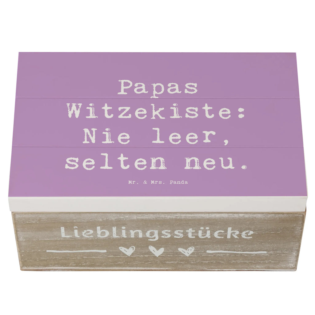 Holzkiste Spruch Vater Witzekiste Truhe, Schatzkiste, Aufbewahrungsbox, XXL, Schatulle, Dekokiste, Erinnerungskiste, Erinnerungsbox, Kiste, Geschenkdose, Geschenkbox, Holzkiste, Familie, Vatertag, Muttertag, Bruder, Schwester, Mama, Papa, Oma, Opa