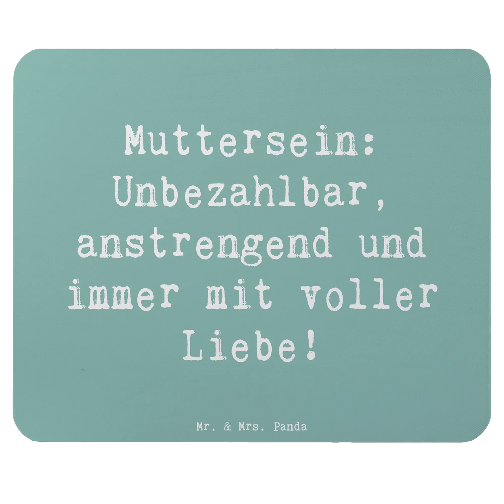 Mouse mat Saying Muttersein: Unbezahlbar, anstrengend und immer mit voller Liebe! Mousepad, Computer zubehör, Büroausstattung, PC Zubehör, Arbeitszimmer, Mauspad, Einzigartiges Mauspad, Designer Mauspad, Mausunterlage, Mauspad Büro, Familie, Vatertag, Muttertag, Bruder, Schwester, Mama, Papa, Oma, Opa