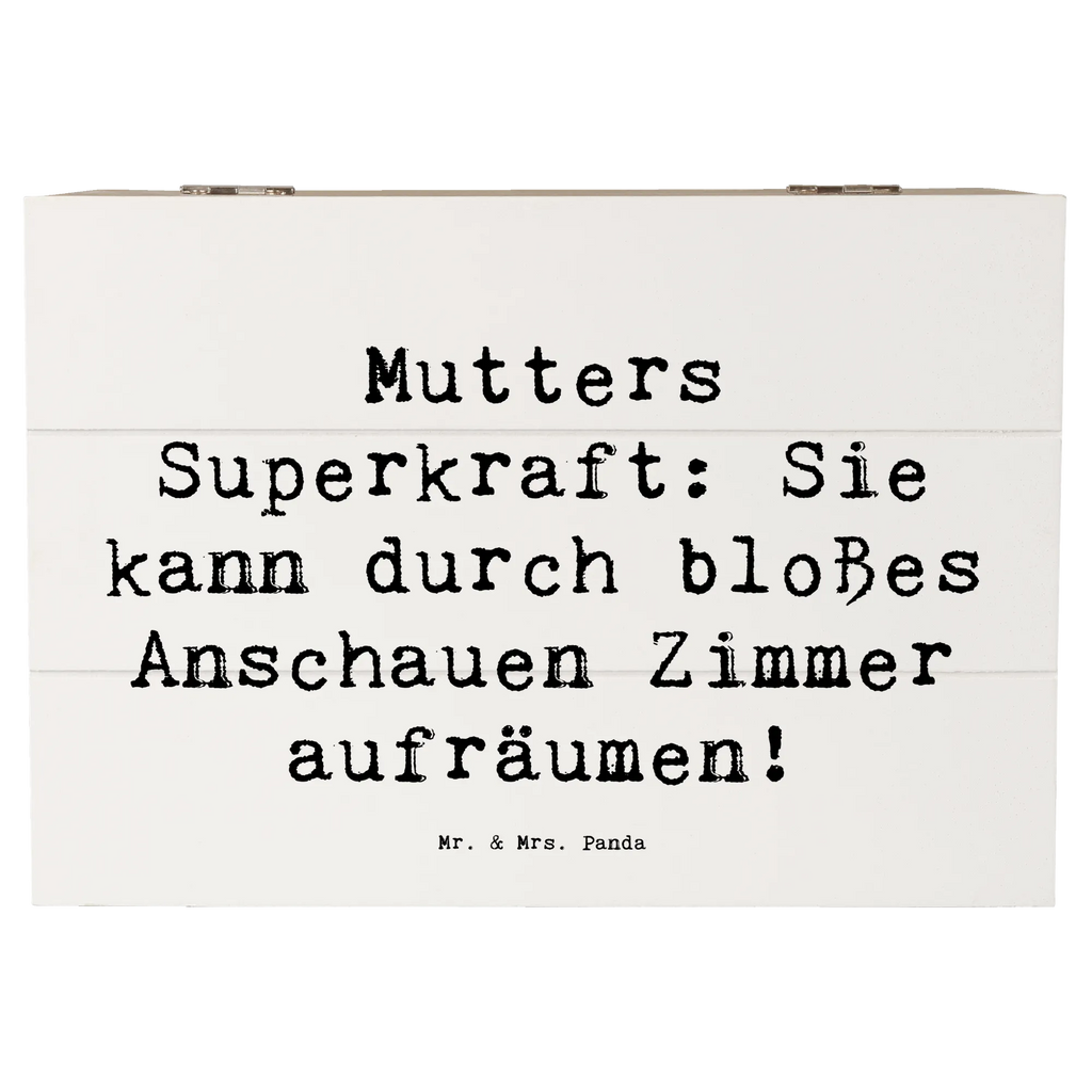 Holzkiste Spruch Mutters Magie Schatulle, Schatzkiste, Holzkiste, Dekokiste, Aufbewahrungsbox, Kiste, Erinnerungsbox, Truhe, Geschenkdose, XXL, Erinnerungskiste, Geschenkbox, Familie, Vatertag, Muttertag, Bruder, Schwester, Mama, Papa, Oma, Opa