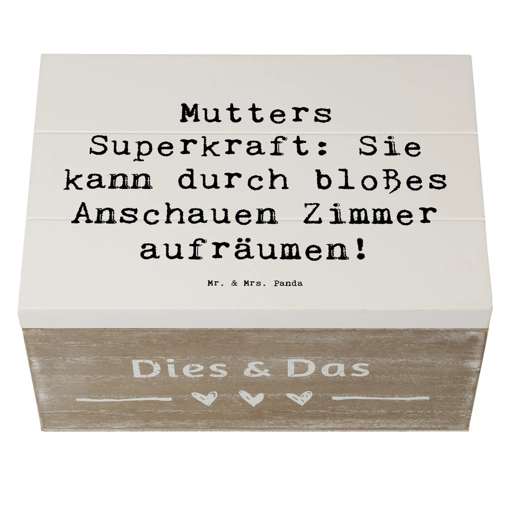 Holzkiste Spruch Mutters Magie Schatulle, Schatzkiste, Holzkiste, Dekokiste, Aufbewahrungsbox, Kiste, Erinnerungsbox, Truhe, Geschenkdose, XXL, Erinnerungskiste, Geschenkbox, Familie, Vatertag, Muttertag, Bruder, Schwester, Mama, Papa, Oma, Opa
