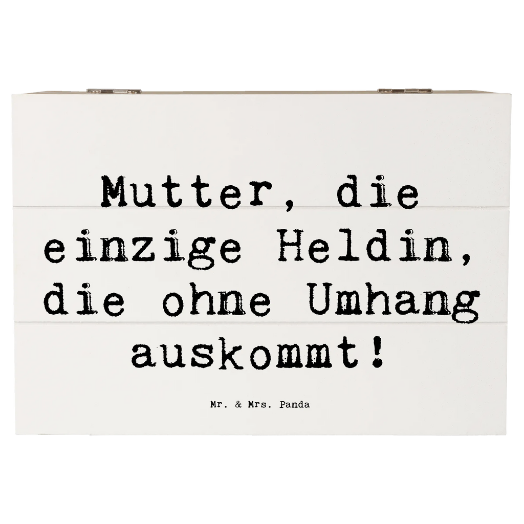 Holzkiste Spruch Heldin Mutter Erinnerungsbox, Holzkiste, Geschenkbox, Schatulle, Kiste, Dekokiste, Erinnerungskiste, Schatzkiste, XXL, Truhe, Aufbewahrungsbox, Geschenkdose, Familie, Vatertag, Muttertag, Bruder, Schwester, Mama, Papa, Oma, Opa