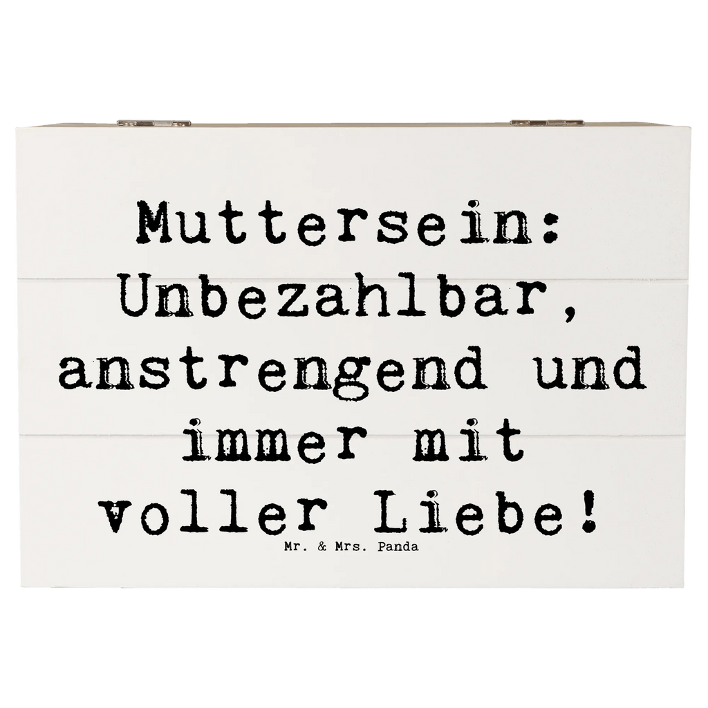 Holzkiste Spruch Mutter Liebe Truhe, Schatulle, Dekokiste, Schatzkiste, Erinnerungsbox, Geschenkbox, Aufbewahrungsbox, Kiste, Holzkiste, Erinnerungskiste, XXL, Geschenkdose, Familie, Vatertag, Muttertag, Bruder, Schwester, Mama, Papa, Oma, Opa