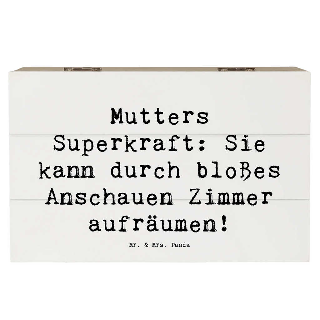 Holzkiste Spruch Mutters Magie Schatulle, Schatzkiste, Holzkiste, Dekokiste, Aufbewahrungsbox, Kiste, Erinnerungsbox, Truhe, Geschenkdose, XXL, Erinnerungskiste, Geschenkbox, Familie, Vatertag, Muttertag, Bruder, Schwester, Mama, Papa, Oma, Opa