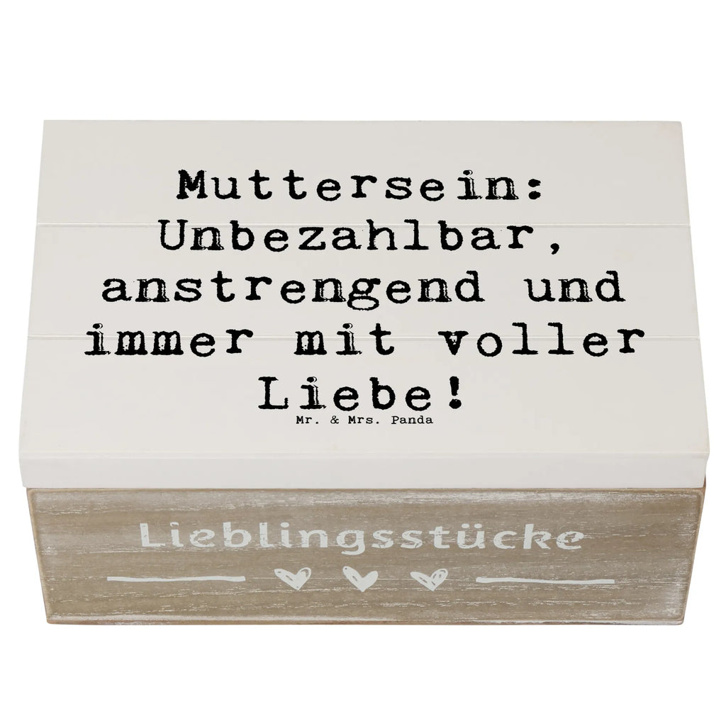Holzkiste Spruch Mutter Liebe Truhe, Schatulle, Dekokiste, Schatzkiste, Erinnerungsbox, Geschenkbox, Aufbewahrungsbox, Kiste, Holzkiste, Erinnerungskiste, XXL, Geschenkdose, Familie, Vatertag, Muttertag, Bruder, Schwester, Mama, Papa, Oma, Opa