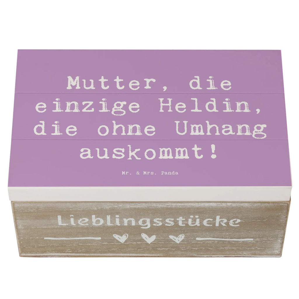 Holzkiste Spruch Heldin Mutter Erinnerungsbox, Holzkiste, Geschenkbox, Schatulle, Kiste, Dekokiste, Erinnerungskiste, Schatzkiste, XXL, Truhe, Aufbewahrungsbox, Geschenkdose, Familie, Vatertag, Muttertag, Bruder, Schwester, Mama, Papa, Oma, Opa