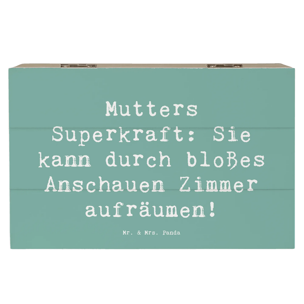 Holzkiste Spruch Mutters Magie Schatulle, Schatzkiste, Holzkiste, Dekokiste, Aufbewahrungsbox, Kiste, Erinnerungsbox, Truhe, Geschenkdose, XXL, Erinnerungskiste, Geschenkbox, Familie, Vatertag, Muttertag, Bruder, Schwester, Mama, Papa, Oma, Opa