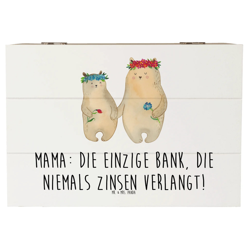 Holzkiste Mutter Bank XXL, Aufbewahrungsbox, Dekokiste, Erinnerungskiste, Geschenkdose, Schatzkiste, Kiste, Erinnerungsbox, Truhe, Holzkiste, Geschenkbox, Schatulle, Familie, Vatertag, Muttertag, Bruder, Schwester, Mama, Papa, Oma, Opa