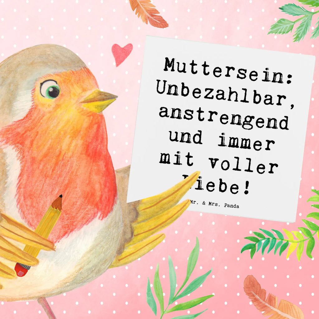Deluxe Karte Spruch Mutter Liebe Glückwunschkarte, Karte, Grußkarte, Einladungskarte, Hochzeitskarte, Hochwertige Klappkarte, Klappkarte, Hochwertige Grußkarte, Geburtstagskarte, Familie, Vatertag, Muttertag, Bruder, Schwester, Mama, Papa, Oma, Opa