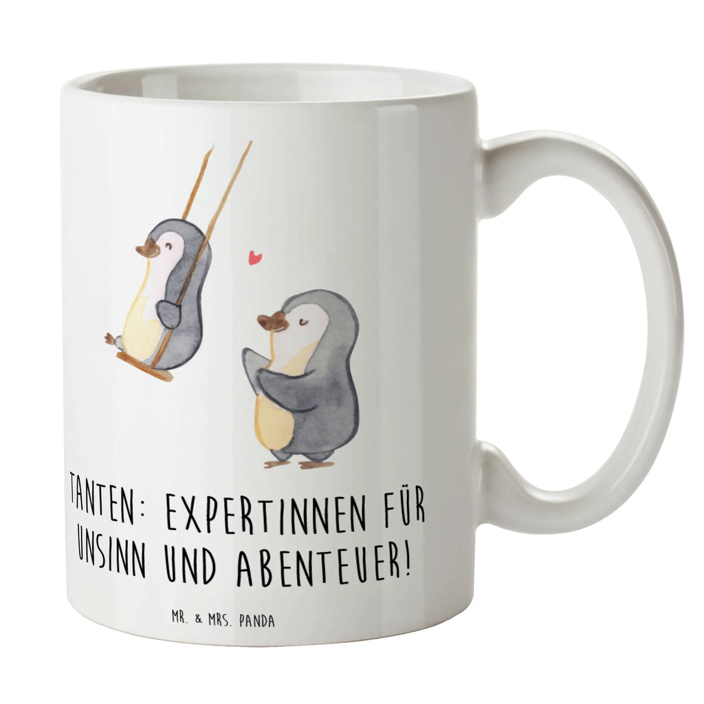 Tasse Tante Abenteuer Tasse mit Zitaten, Tasse mit Motiven, Keramiktasse, Geschenktasse, Kaffeetasse, Bürotasse, Tasse, Porzellantasse, Teetasse, Familie, Vatertag, Muttertag, Bruder, Schwester, Mama, Papa, Oma, Opa
