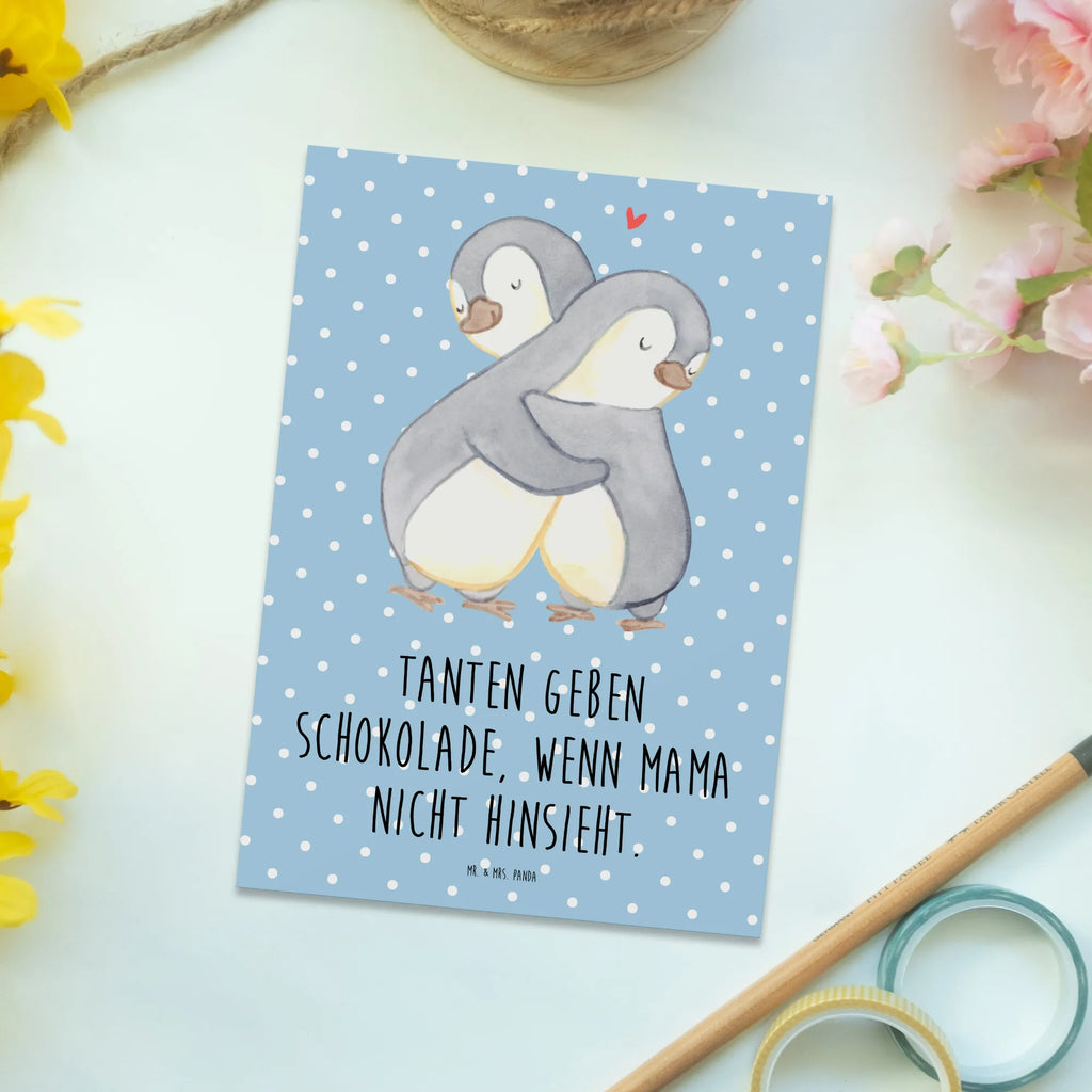 Postcard Tanten geben Schokolade, wenn Mama nicht hinsieht. Ansichtskarten, Einladung Geburtstag, Postkarte, Einladungskarten Geburtstag, Karte, Dankeskarte, Geschenkkarte, Ansichtskarte, Geburtstagskarte, Einladung, Grußkarte, Einladungskarte, Familie, Vatertag, Muttertag, Bruder, Schwester, Mama, Papa, Oma, Opa