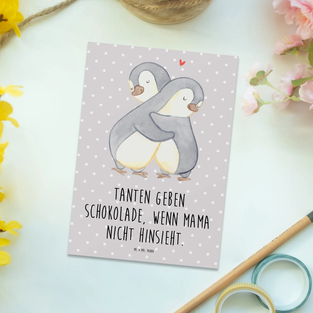 Postcard Tanten geben Schokolade, wenn Mama nicht hinsieht. Ansichtskarten, Einladung Geburtstag, Postkarte, Einladungskarten Geburtstag, Karte, Dankeskarte, Geschenkkarte, Ansichtskarte, Geburtstagskarte, Einladung, Grußkarte, Einladungskarte, Familie, Vatertag, Muttertag, Bruder, Schwester, Mama, Papa, Oma, Opa