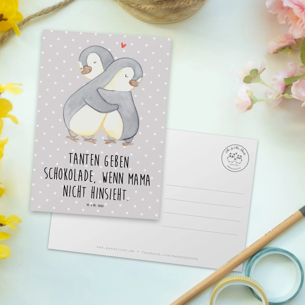 Postcard Tanten geben Schokolade, wenn Mama nicht hinsieht. Ansichtskarten, Einladung Geburtstag, Postkarte, Einladungskarten Geburtstag, Karte, Dankeskarte, Geschenkkarte, Ansichtskarte, Geburtstagskarte, Einladung, Grußkarte, Einladungskarte, Familie, Vatertag, Muttertag, Bruder, Schwester, Mama, Papa, Oma, Opa