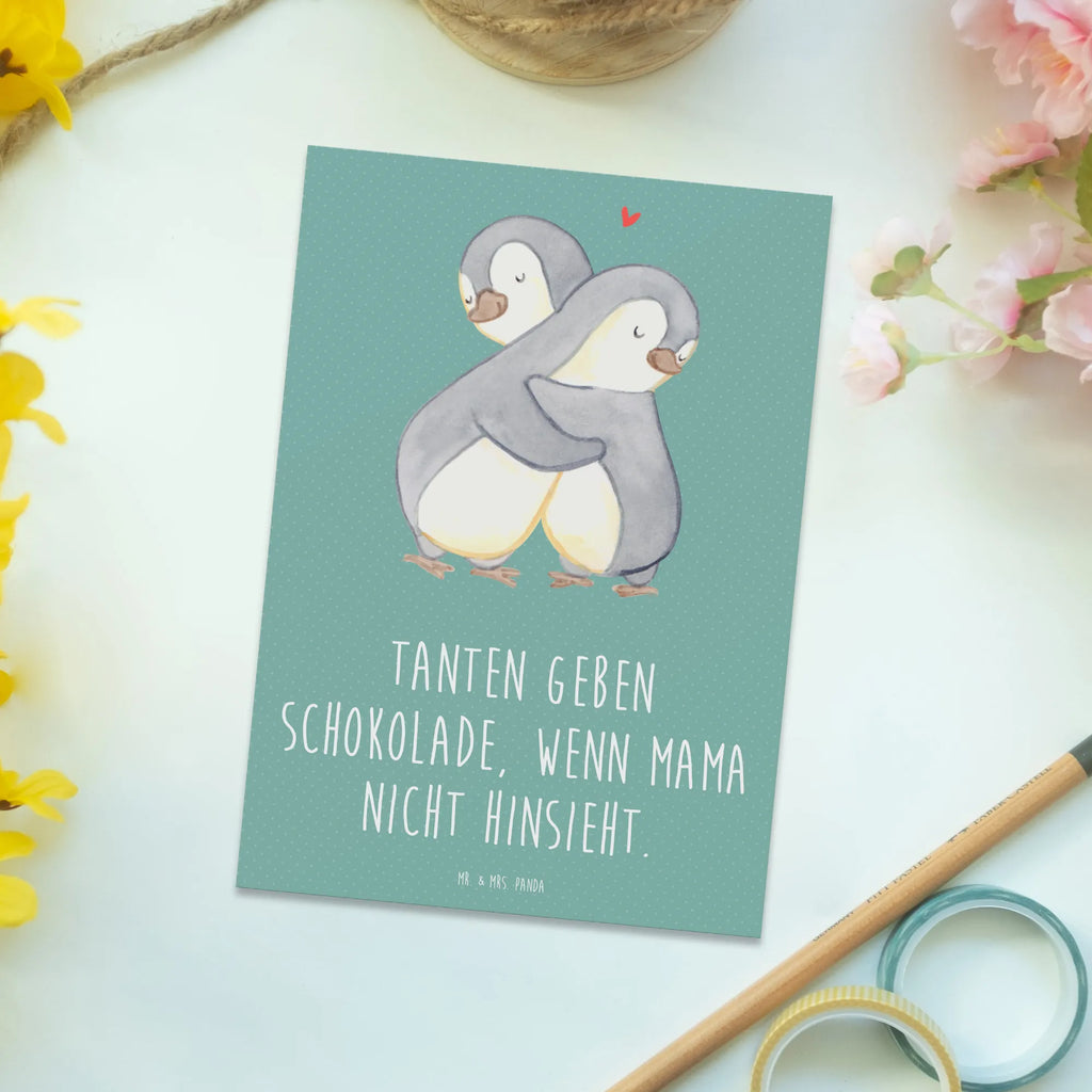 Postcard Tanten geben Schokolade, wenn Mama nicht hinsieht. Ansichtskarten, Einladung Geburtstag, Postkarte, Einladungskarten Geburtstag, Karte, Dankeskarte, Geschenkkarte, Ansichtskarte, Geburtstagskarte, Einladung, Grußkarte, Einladungskarte, Familie, Vatertag, Muttertag, Bruder, Schwester, Mama, Papa, Oma, Opa