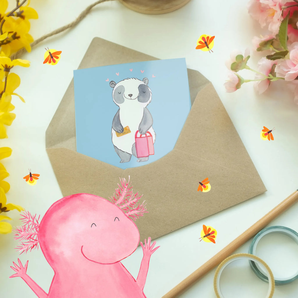 Greetings card Warnung: Tante auf Shopping-Tour! Ansichtskarten, Klappkarte, Einladungskarte, Grußkarte, Karte, Geburtstagskarte, Glückwunschkarte, Hochzeitskarte, Familie, Vatertag, Muttertag, Bruder, Schwester, Mama, Papa, Oma, Opa