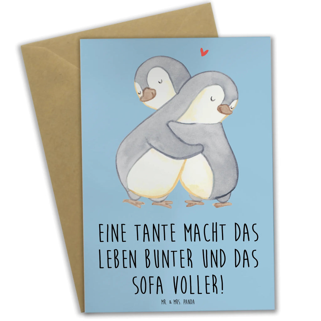 Grußkarte Bunte Tante Grußkarte, Karte, Klappkarte, Ansichtskarten, Einladungskarte, Glückwunschkarte, Hochzeitskarte, Geburtstagskarte, Familie, Vatertag, Muttertag, Bruder, Schwester, Mama, Papa, Oma, Opa
