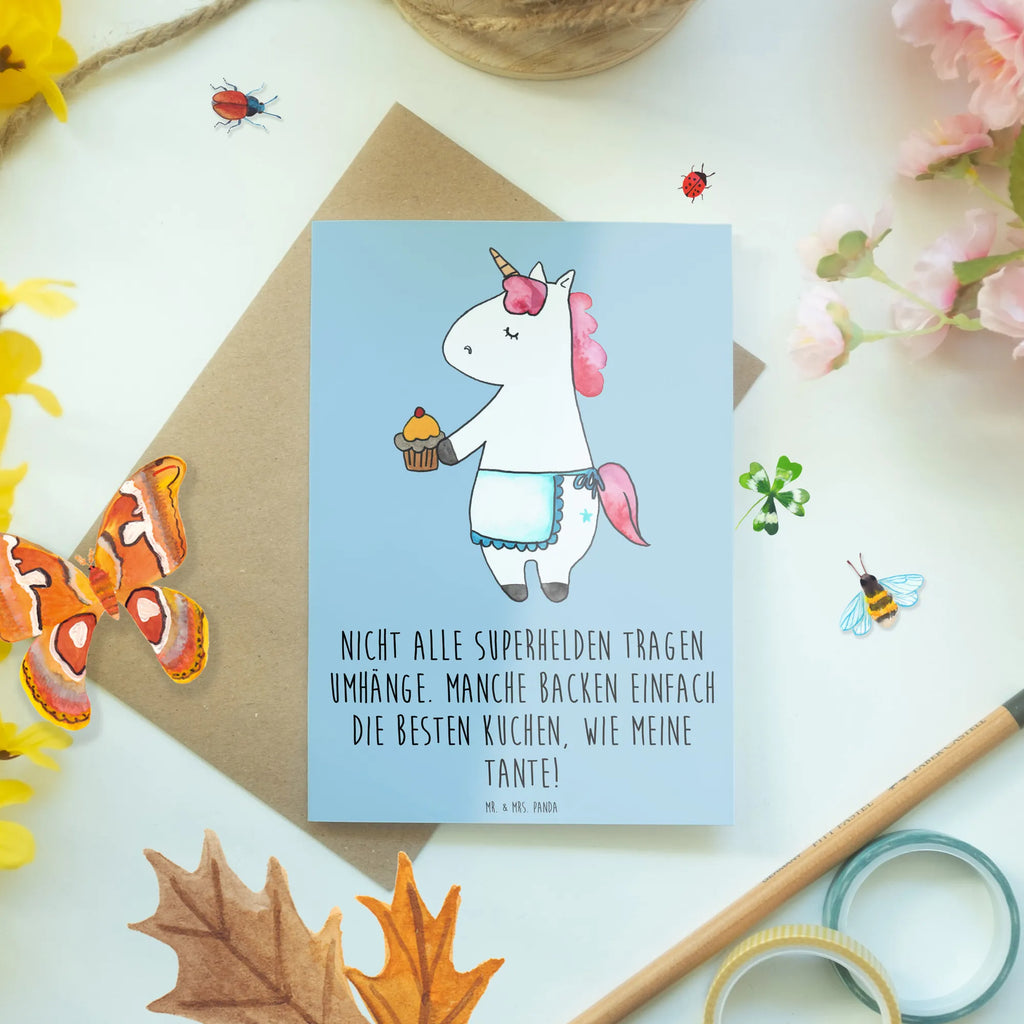 Grußkarte Super Tante Ansichtskarten, Karte, Einladungskarte, Geburtstagskarte, Grußkarte, Hochzeitskarte, Glückwunschkarte, Klappkarte, Familie, Vatertag, Muttertag, Bruder, Schwester, Mama, Papa, Oma, Opa