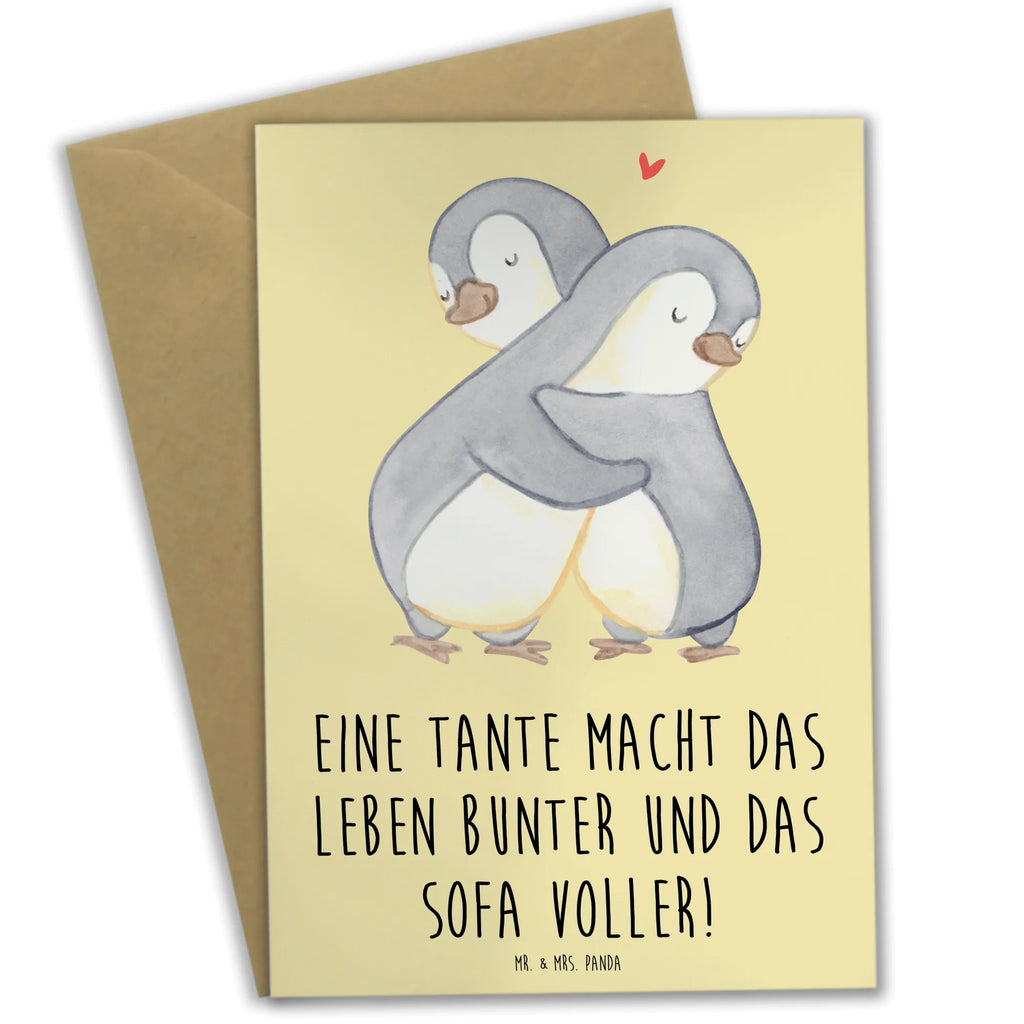 Grußkarte Bunte Tante Grußkarte, Karte, Klappkarte, Ansichtskarten, Einladungskarte, Glückwunschkarte, Hochzeitskarte, Geburtstagskarte, Familie, Vatertag, Muttertag, Bruder, Schwester, Mama, Papa, Oma, Opa