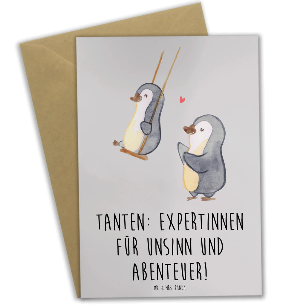 Greetings card Tanten: Expertinnen für Unsinn und Abenteuer! Hochzeitskarte, Ansichtskarten, Grußkarte, Karte, Geburtstagskarte, Klappkarte, Glückwunschkarte, Einladungskarte, Familie, Vatertag, Muttertag, Bruder, Schwester, Mama, Papa, Oma, Opa