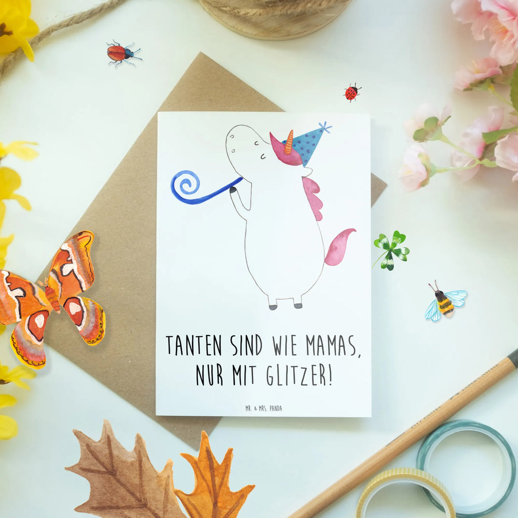 Grußkarte Glitzernde Tante Karte, Hochzeitskarte, Klappkarte, Geburtstagskarte, Ansichtskarten, Grußkarte, Einladungskarte, Glückwunschkarte, Familie, Vatertag, Muttertag, Bruder, Schwester, Mama, Papa, Oma, Opa