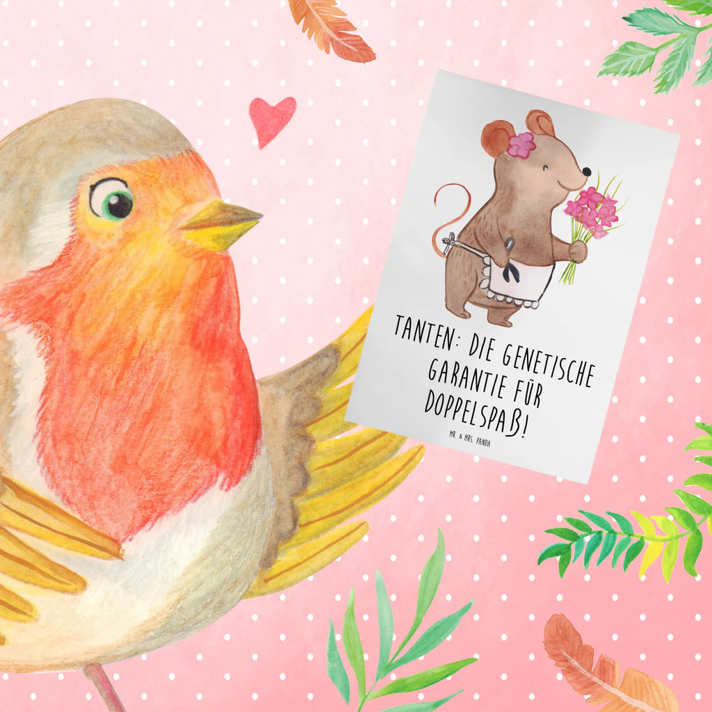 Grußkarte Tanten Doppelspaß Klappkarte, Glückwunschkarte, Hochzeitskarte, Geburtstagskarte, Ansichtskarten, Karte, Grußkarte, Einladungskarte, Familie, Vatertag, Muttertag, Bruder, Schwester, Mama, Papa, Oma, Opa