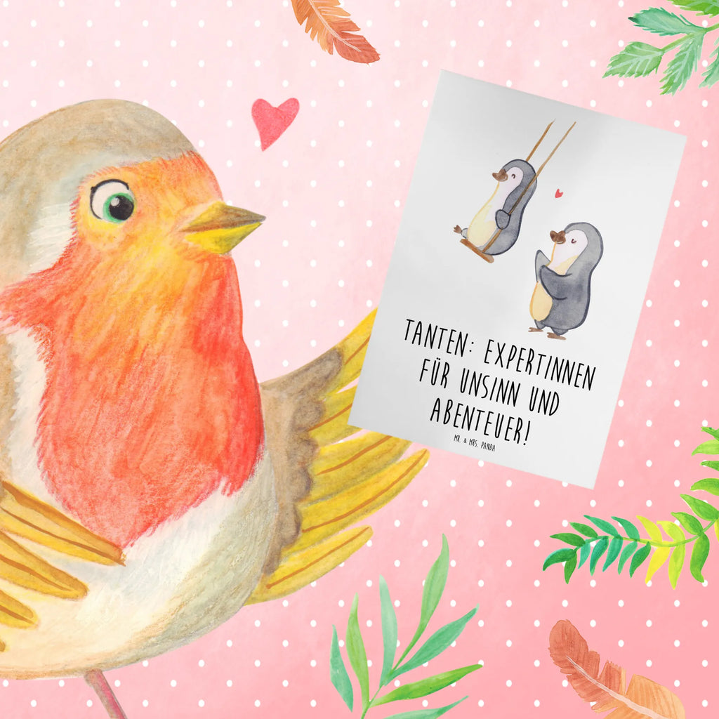 Greetings card Tanten: Expertinnen für Unsinn und Abenteuer! Hochzeitskarte, Ansichtskarten, Grußkarte, Karte, Geburtstagskarte, Klappkarte, Glückwunschkarte, Einladungskarte, Familie, Vatertag, Muttertag, Bruder, Schwester, Mama, Papa, Oma, Opa