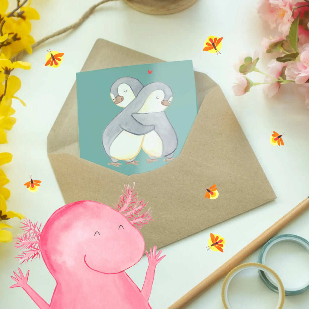 Grußkarte Bunte Tante Grußkarte, Karte, Klappkarte, Ansichtskarten, Einladungskarte, Glückwunschkarte, Hochzeitskarte, Geburtstagskarte, Familie, Vatertag, Muttertag, Bruder, Schwester, Mama, Papa, Oma, Opa