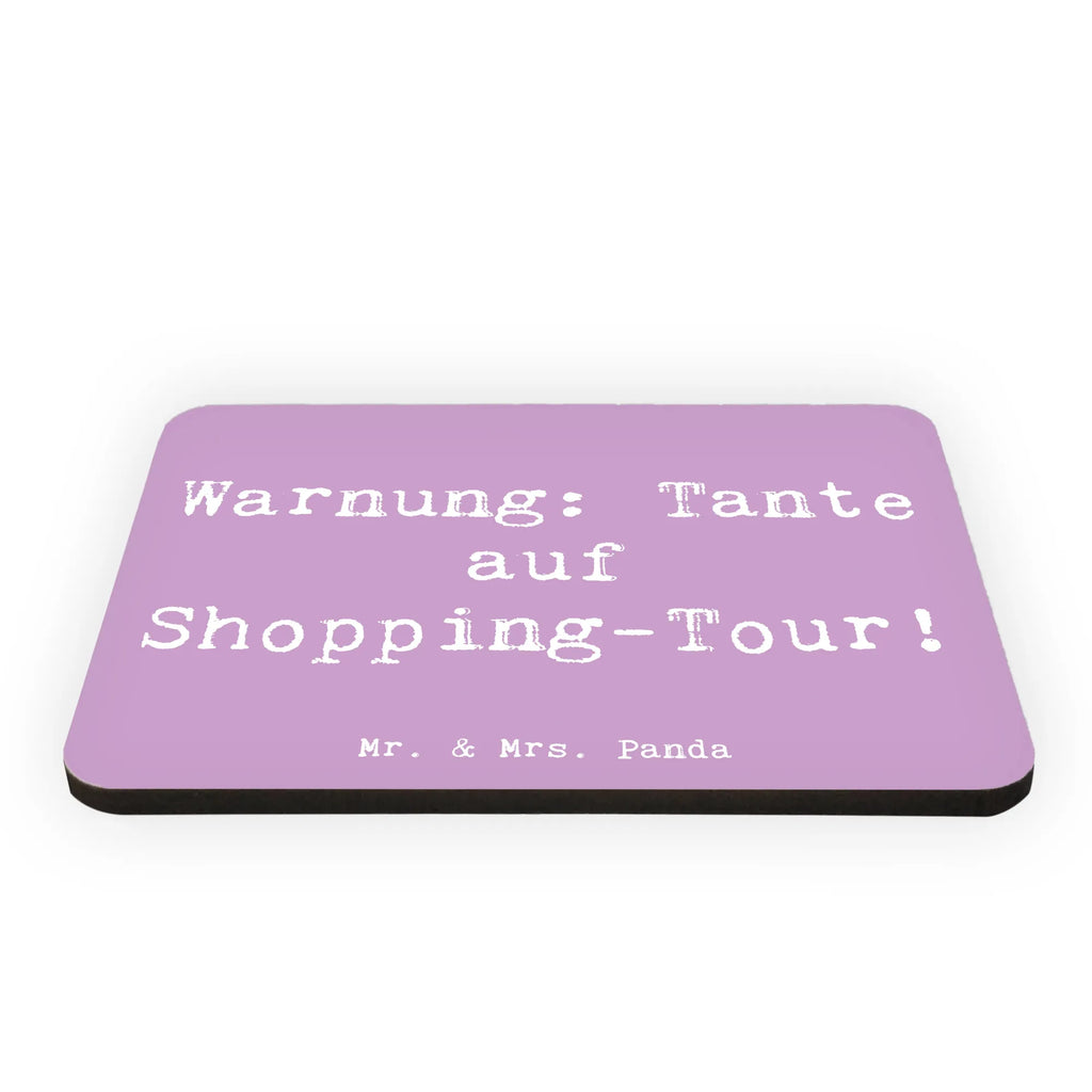 Magnet Saying Warnung: Tante auf Shopping-Tour! Kühlschrankmagnet, Pinnwandmagnet, Souvenir Magnet, Motivmagnete, Dekomagnet, Whiteboard Magnet, Notiz Magnet, Kühlschrank Dekoration, Familie, Vatertag, Muttertag, Bruder, Schwester, Mama, Papa, Oma, Opa