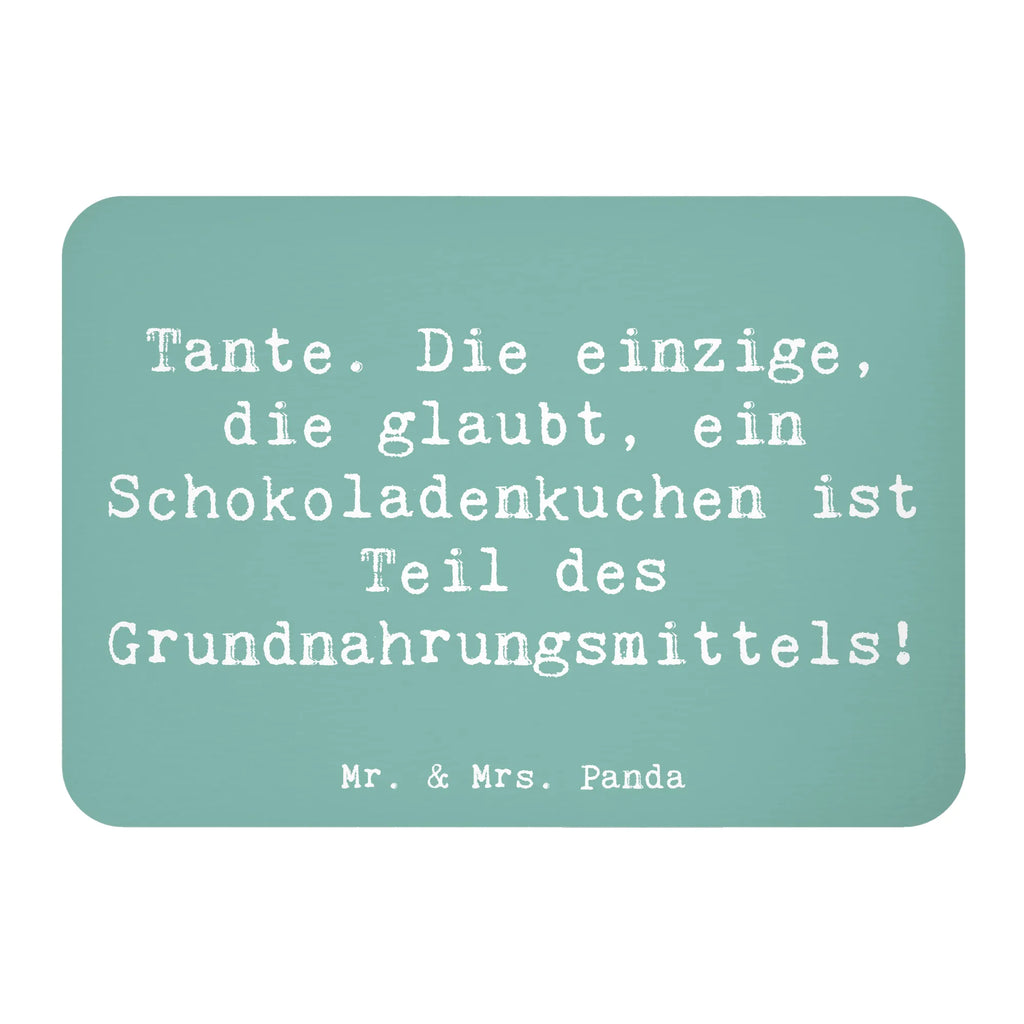 Magnet Saying Tante. Die einzige, die glaubt, ein Schokoladenkuchen ist Teil des Grundnahrungsmittels! Kühlschrankmagnet, Pinnwandmagnet, Souvenir Magnet, Motivmagnete, Dekomagnet, Whiteboard Magnet, Notiz Magnet, Kühlschrank Dekoration, Familie, Vatertag, Muttertag, Bruder, Schwester, Mama, Papa, Oma, Opa