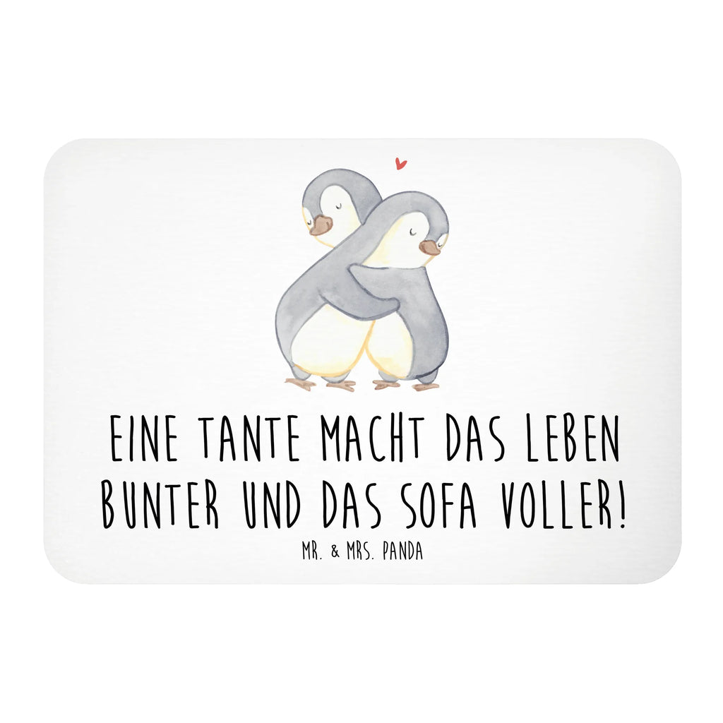 Magnet Eine Tante macht das Leben bunter und das Sofa voller! Notiz Magnet, Whiteboard Magnet, Pinnwandmagnet, Dekomagnet, Kühlschrankmagnet, Souvenir Magnet, Motivmagnete, Kühlschrank Dekoration, Familie, Vatertag, Muttertag, Bruder, Schwester, Mama, Papa, Oma, Opa