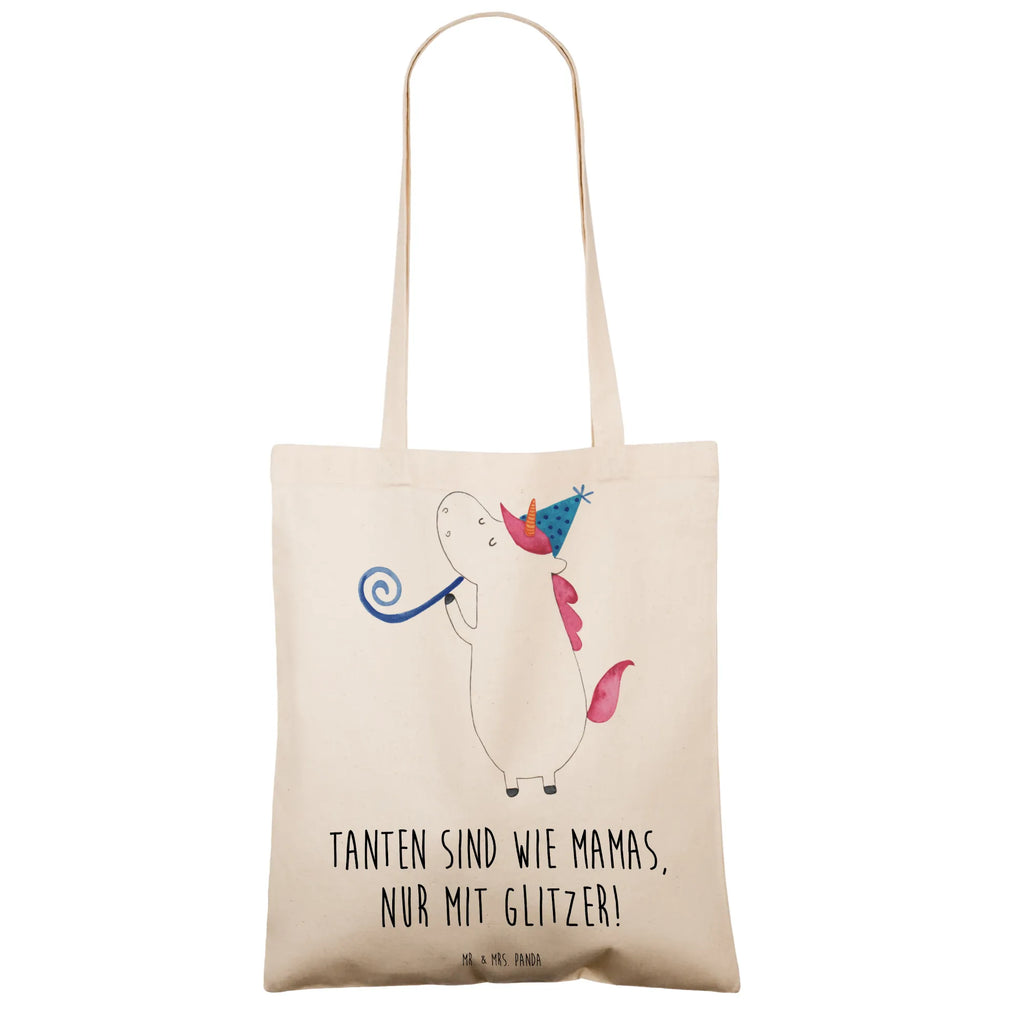 Tote bag Tanten sind wie Mamas, nur mit Glitzer! Beuteltasche, Einkaufstüte, Tasche, Strandtasche, Shopper, Umhängetasche, Badetasche, Stofftasche, Stoffbeutel, Beutel, Tragetasche, Laptoptasche, Einkaufstasche, Schultertasche, Jutebeutel, Jutetasche, Familie, Vatertag, Muttertag, Bruder, Schwester, Mama, Papa, Oma, Opa