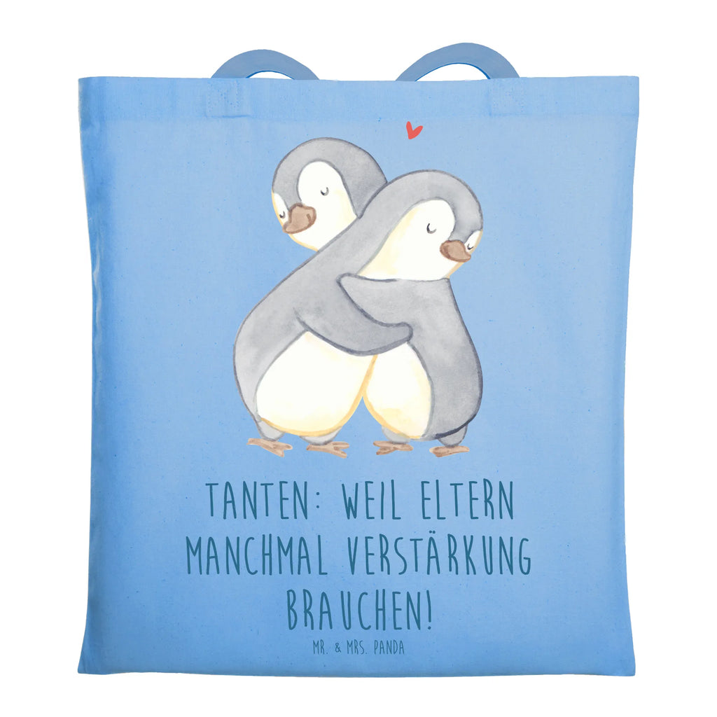 Tragetasche Liebe Tanten Shopper, Einkaufstüte, Tragetasche, Stofftasche, Beutel, Schultertasche, Stoffbeutel, Einkaufstasche, Beuteltasche, Badetasche, Strandtasche, Jutebeutel, Jutetasche, Laptoptasche, Umhängetasche, Tasche, Familie, Vatertag, Muttertag, Bruder, Schwester, Mama, Papa, Oma, Opa