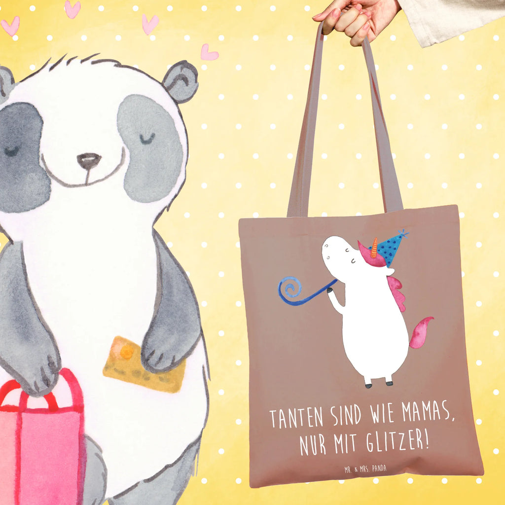 Tote bag Tanten sind wie Mamas, nur mit Glitzer! Beuteltasche, Einkaufstüte, Tasche, Strandtasche, Shopper, Umhängetasche, Badetasche, Stofftasche, Stoffbeutel, Beutel, Tragetasche, Laptoptasche, Einkaufstasche, Schultertasche, Jutebeutel, Jutetasche, Familie, Vatertag, Muttertag, Bruder, Schwester, Mama, Papa, Oma, Opa