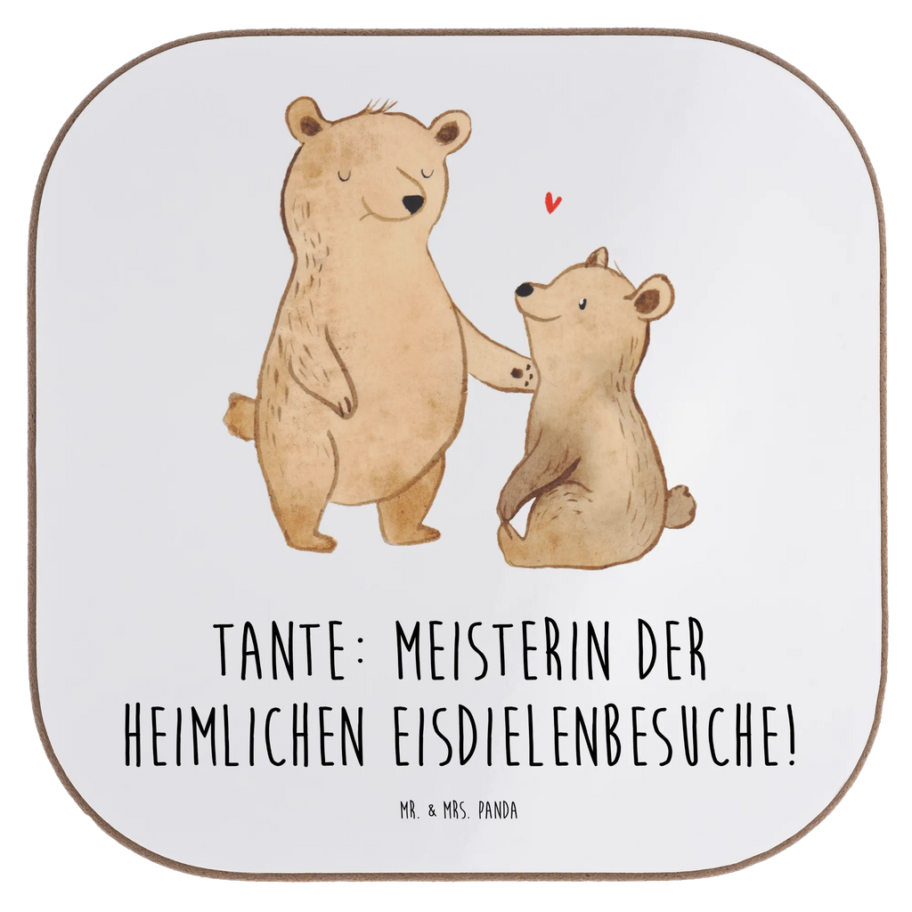 Square coaster Tante: Meisterin der heimlichen Eisdielenbesuche! Glasuntersetzer, Tassen Untersetzer, Untersetzer für Gläser, Untersetzer Holz, Getränkeuntersetzer, Untersetzer Design, Korkuntersetzer, Untersetzer, Untersetzer Gläser, Bierdeckel, Holzuntersetzer, Untersetzer aus Holz, Familie, Vatertag, Muttertag, Bruder, Schwester, Mama, Papa, Oma, Opa