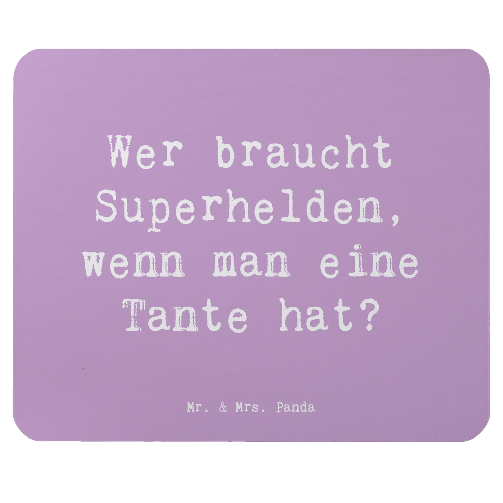 Mouse mat Saying Wer braucht Superhelden, wenn man eine Tante hat? Mousepad, Computer zubehör, Büroausstattung, PC Zubehör, Arbeitszimmer, Mauspad, Einzigartiges Mauspad, Designer Mauspad, Mausunterlage, Mauspad Büro, Familie, Vatertag, Muttertag, Bruder, Schwester, Mama, Papa, Oma, Opa