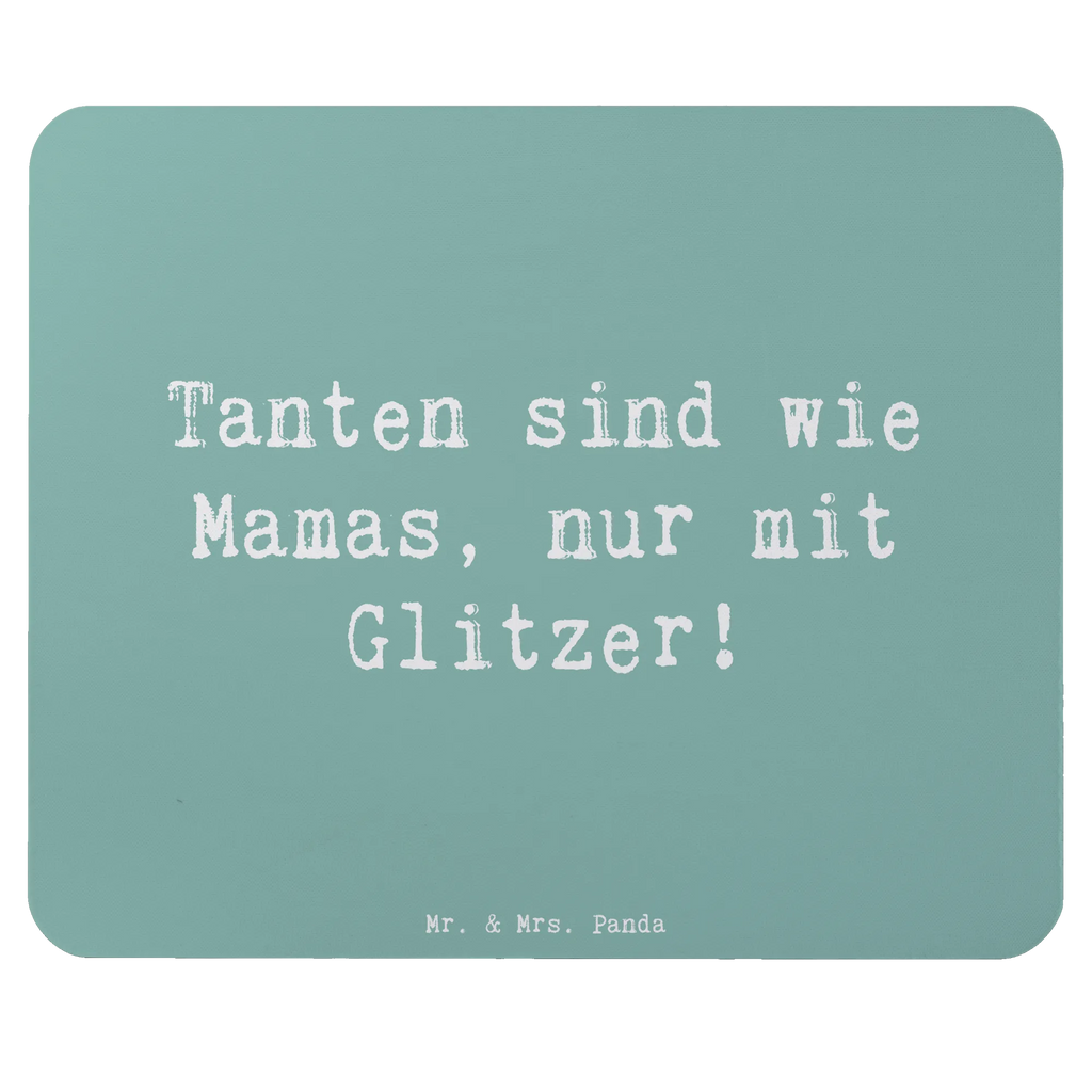 Mouse mat Saying Tanten sind wie Mamas, nur mit Glitzer! Mousepad, Computer zubehör, Büroausstattung, PC Zubehör, Arbeitszimmer, Mauspad, Einzigartiges Mauspad, Designer Mauspad, Mausunterlage, Mauspad Büro, Familie, Vatertag, Muttertag, Bruder, Schwester, Mama, Papa, Oma, Opa