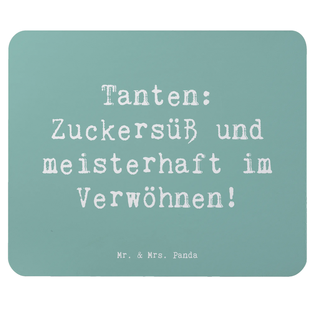 Mouse mat Saying Tanten: Zuckersüß und meisterhaft im Verwöhnen! Mousepad, Computer zubehör, Büroausstattung, PC Zubehör, Arbeitszimmer, Mauspad, Einzigartiges Mauspad, Designer Mauspad, Mausunterlage, Mauspad Büro, Familie, Vatertag, Muttertag, Bruder, Schwester, Mama, Papa, Oma, Opa