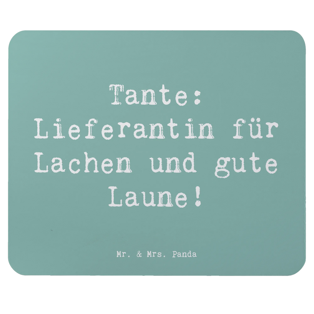 Mouse mat Saying Tante: Lieferantin für Lachen und gute Laune! Mousepad, Computer zubehör, Büroausstattung, PC Zubehör, Arbeitszimmer, Mauspad, Einzigartiges Mauspad, Designer Mauspad, Mausunterlage, Mauspad Büro, Familie, Vatertag, Muttertag, Bruder, Schwester, Mama, Papa, Oma, Opa