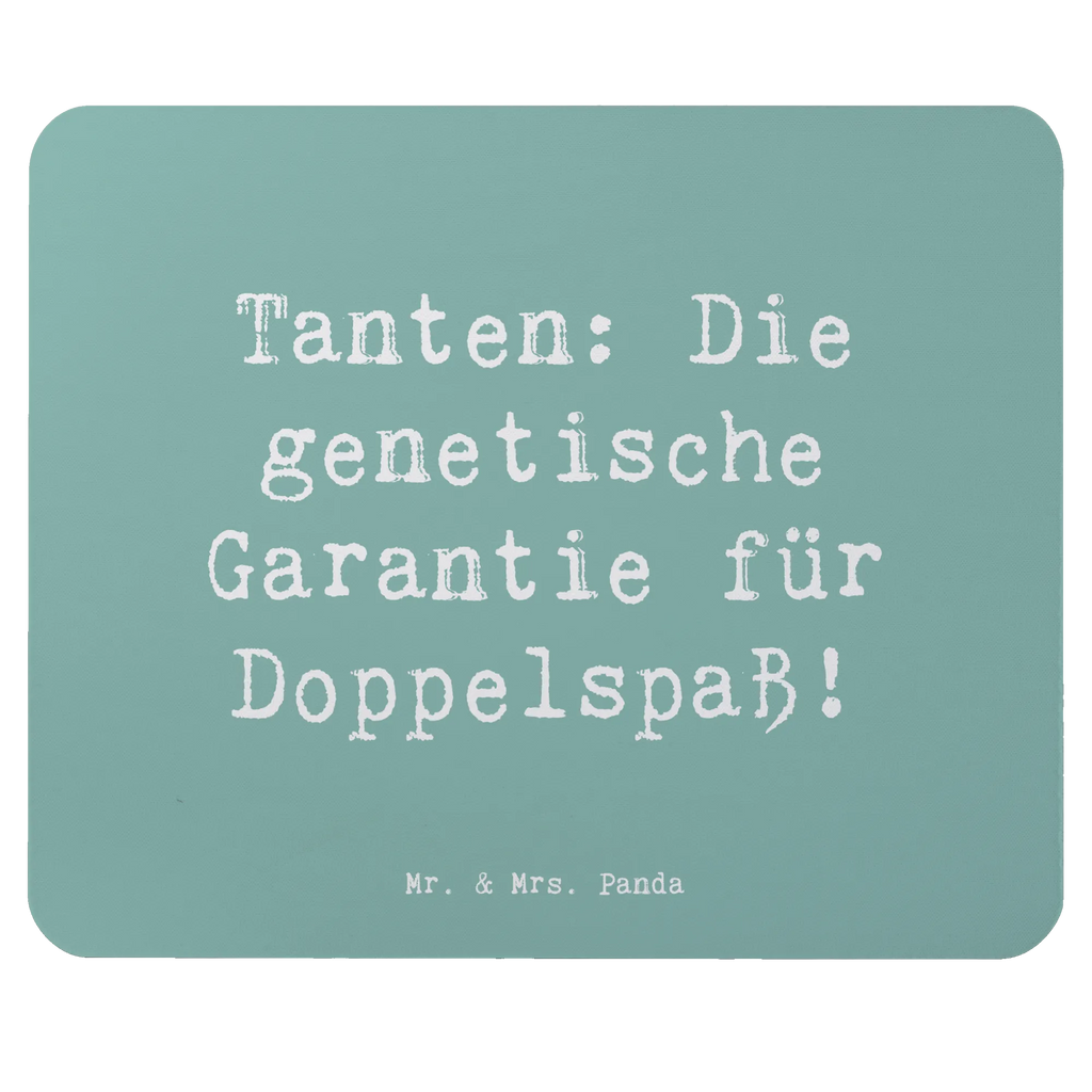 Mouse mat Saying Tanten: Die genetische Garantie für Doppelspaß! Mousepad, Computer zubehör, Büroausstattung, PC Zubehör, Arbeitszimmer, Mauspad, Einzigartiges Mauspad, Designer Mauspad, Mausunterlage, Mauspad Büro, Familie, Vatertag, Muttertag, Bruder, Schwester, Mama, Papa, Oma, Opa