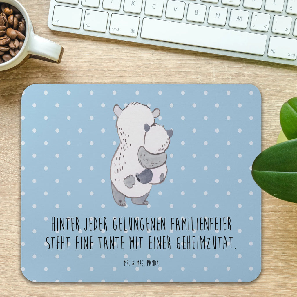 Mouse mat Hinter jeder gelungenen Familienfeier steht eine Tante mit einer Geheimzutat. Mauspad, Einzigartiges Mauspad, PC Zubehör, Mousepad, Designer Mauspad, Büroausstattung, Computer zubehör, Mauspad Büro, Mausunterlage, Arbeitszimmer, Familie, Vatertag, Muttertag, Bruder, Schwester, Mama, Papa, Oma, Opa