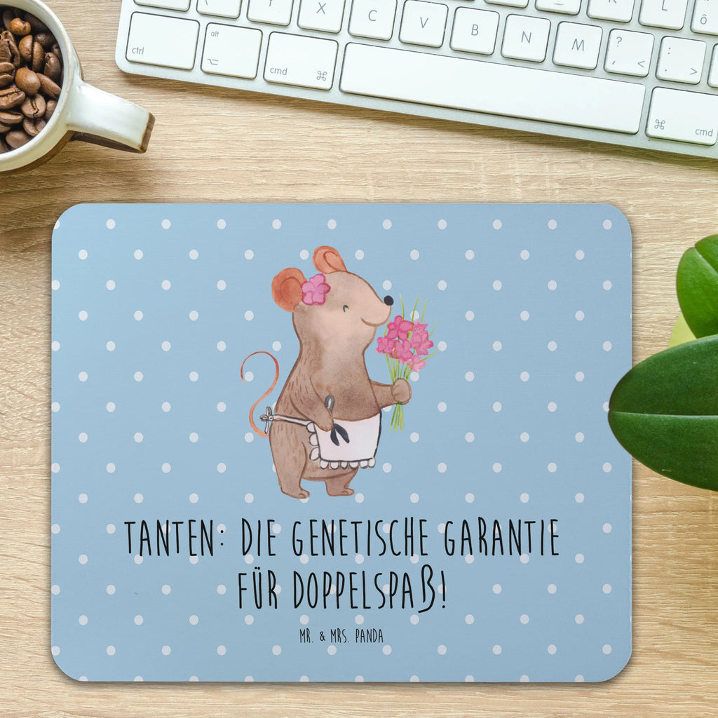 Mouse mat Tanten: Die genetische Garantie für Doppelspaß! Mousepad, Einzigartiges Mauspad, Büroausstattung, Mauspad Büro, Arbeitszimmer, Designer Mauspad, Mauspad, PC Zubehör, Mausunterlage, Computer zubehör, Familie, Vatertag, Muttertag, Bruder, Schwester, Mama, Papa, Oma, Opa