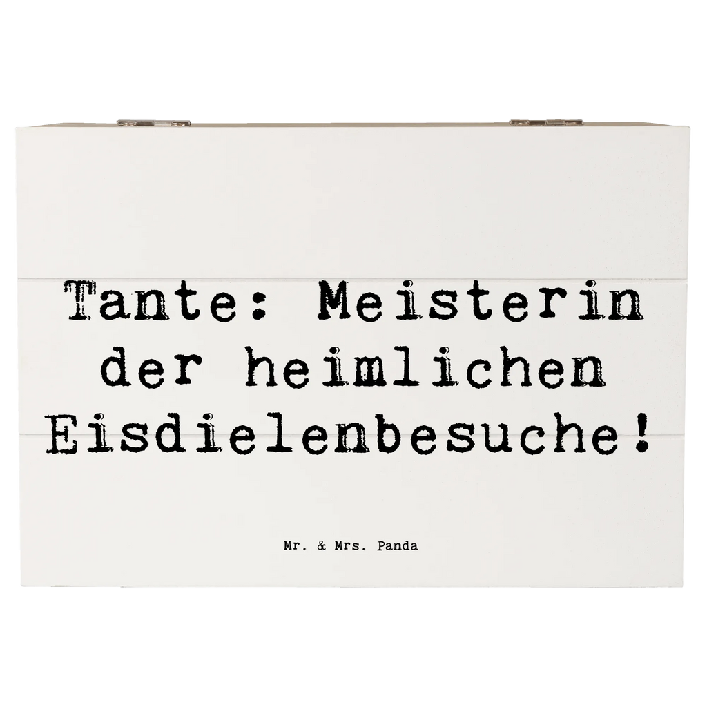 Holzkiste Spruch Tante Eisdielenmeisterin Schatulle, Geschenkdose, Erinnerungsbox, Erinnerungskiste, Schatzkiste, Holzkiste, Truhe, Dekokiste, XXL, Kiste, Geschenkbox, Aufbewahrungsbox, Familie, Vatertag, Muttertag, Bruder, Schwester, Mama, Papa, Oma, Opa