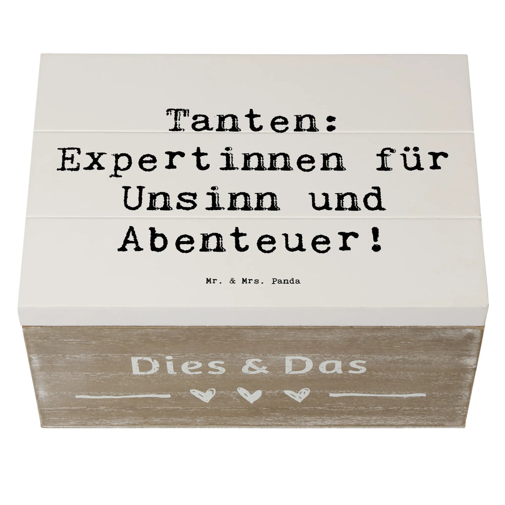 Holzkiste Spruch Tante Abenteuer Truhe, Dekokiste, Erinnerungskiste, Erinnerungsbox, Schatzkiste, Geschenkdose, Kiste, Schatulle, Holzkiste, Geschenkbox, XXL, Aufbewahrungsbox, Familie, Vatertag, Muttertag, Bruder, Schwester, Mama, Papa, Oma, Opa