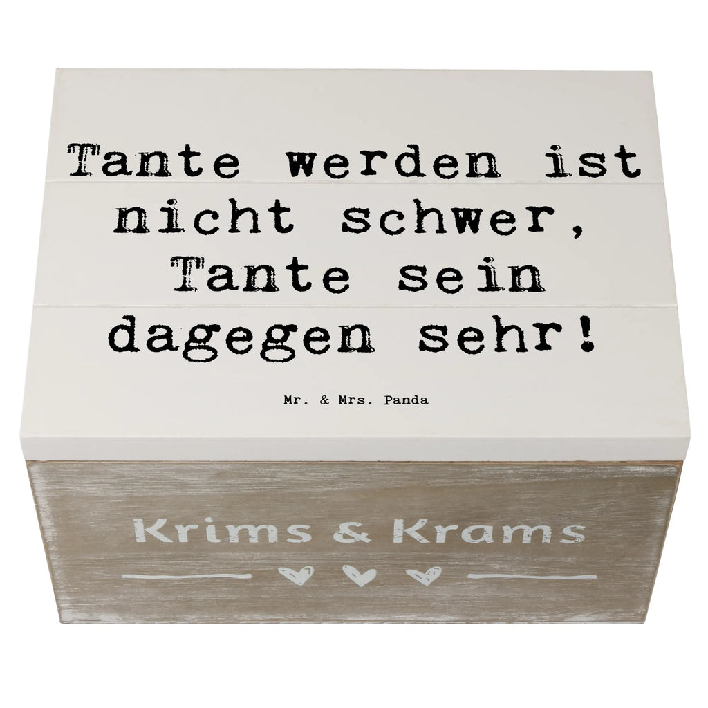 Holzkiste Spruch Tolle Tante Schatzkiste, Erinnerungskiste, Dekokiste, Geschenkdose, Aufbewahrungsbox, Truhe, XXL, Geschenkbox, Schatulle, Kiste, Holzkiste, Erinnerungsbox, Familie, Vatertag, Muttertag, Bruder, Schwester, Mama, Papa, Oma, Opa