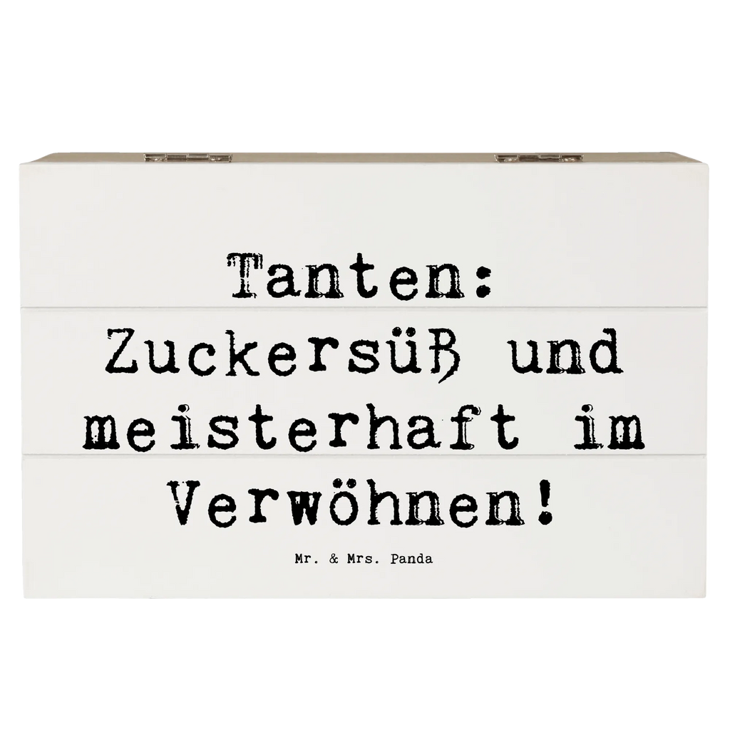 Holzkiste Spruch Tante Zuckersüß Truhe, Geschenkbox, Geschenkdose, Dekokiste, Aufbewahrungsbox, Kiste, Erinnerungsbox, XXL, Schatzkiste, Schatulle, Erinnerungskiste, Holzkiste, Familie, Vatertag, Muttertag, Bruder, Schwester, Mama, Papa, Oma, Opa